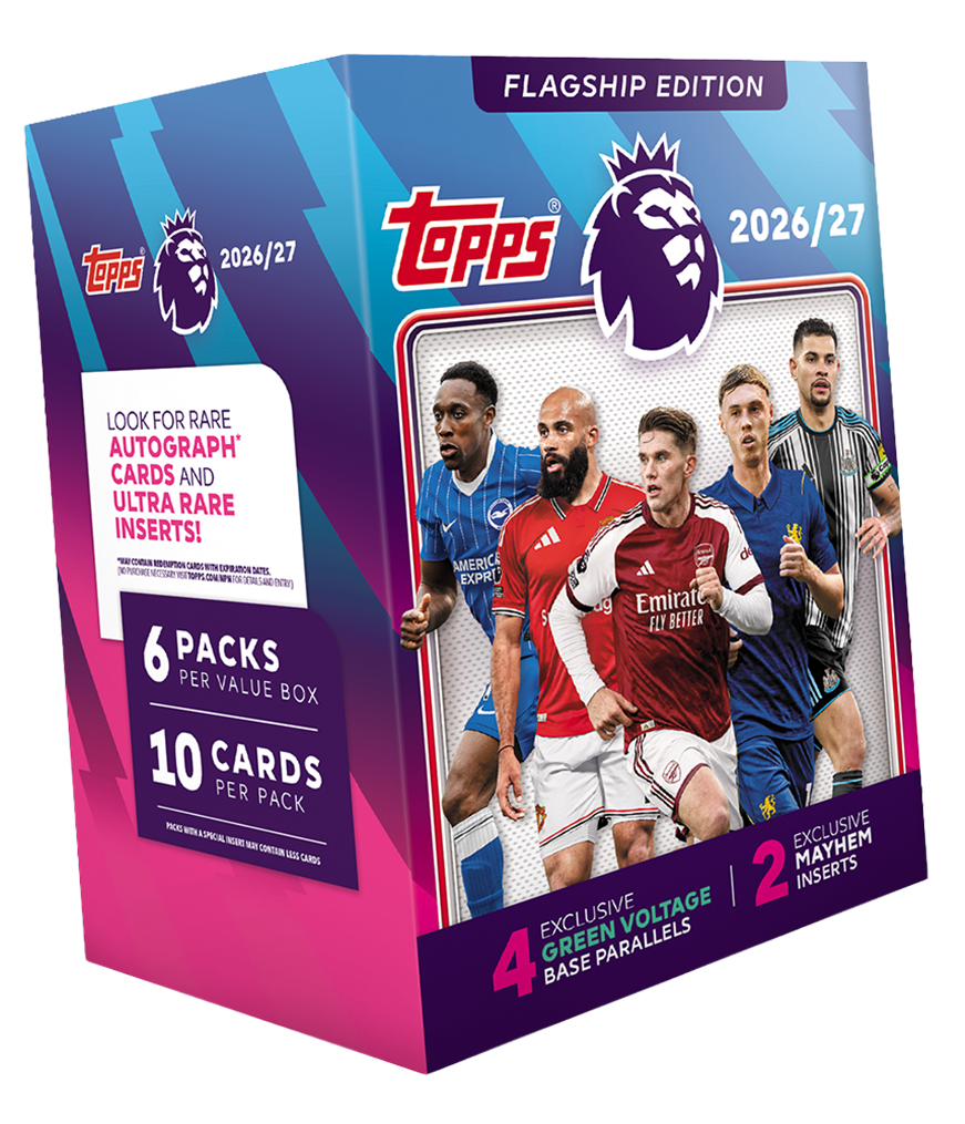 Topps Flagship Premier League 2026/27 Trading Cards - Value Box