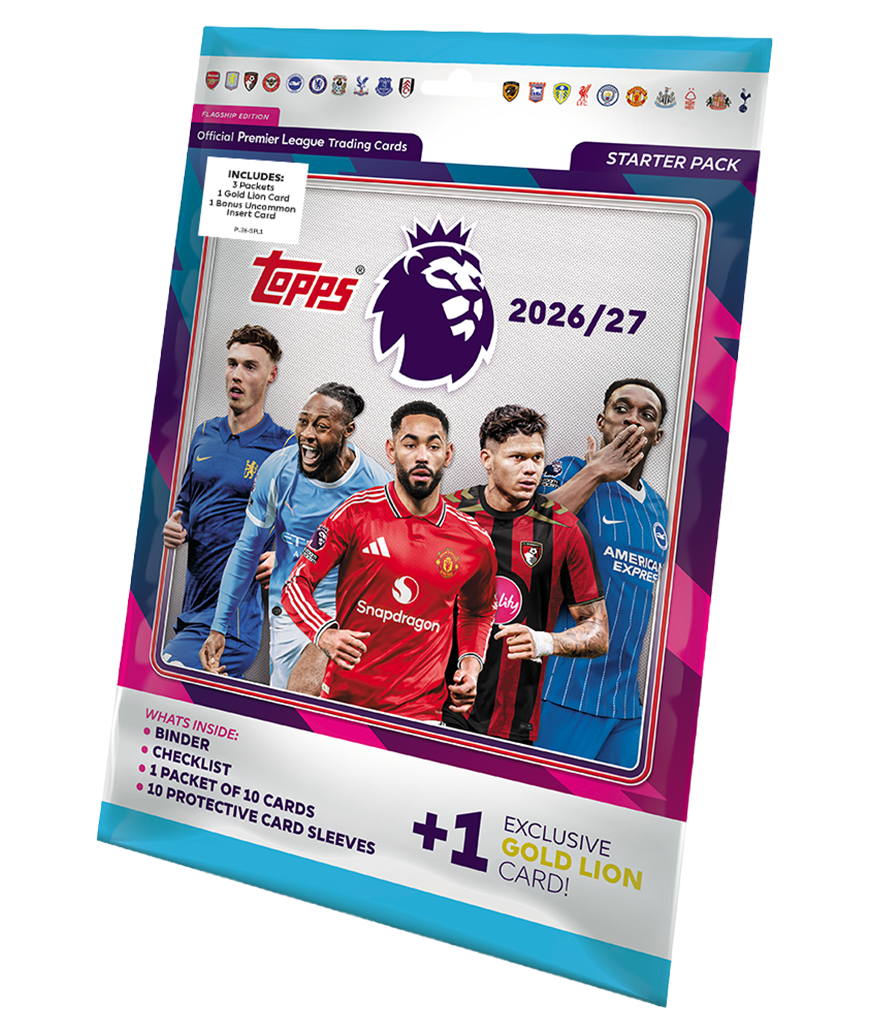 Topps Flagship Premier League 2026/27 Trading Cards - Starter Pack (Online Exclusive)