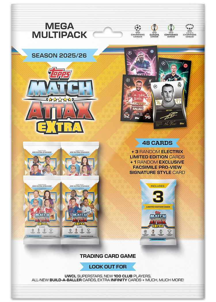 Topps UCC Match Attax Extra 2026 - Mega Multipack